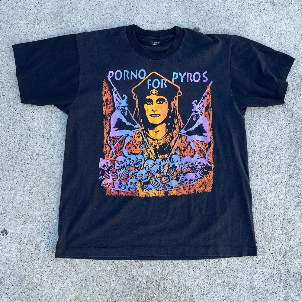 Vintage Porno For Pyros 90s Concert T-Shirt